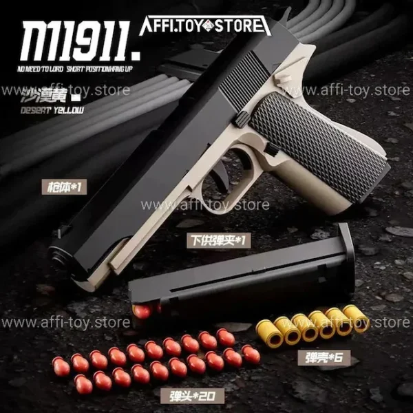 New Plastic EVA Foam Darts Bullets Gun Aim Train Handgun Air Gun 16